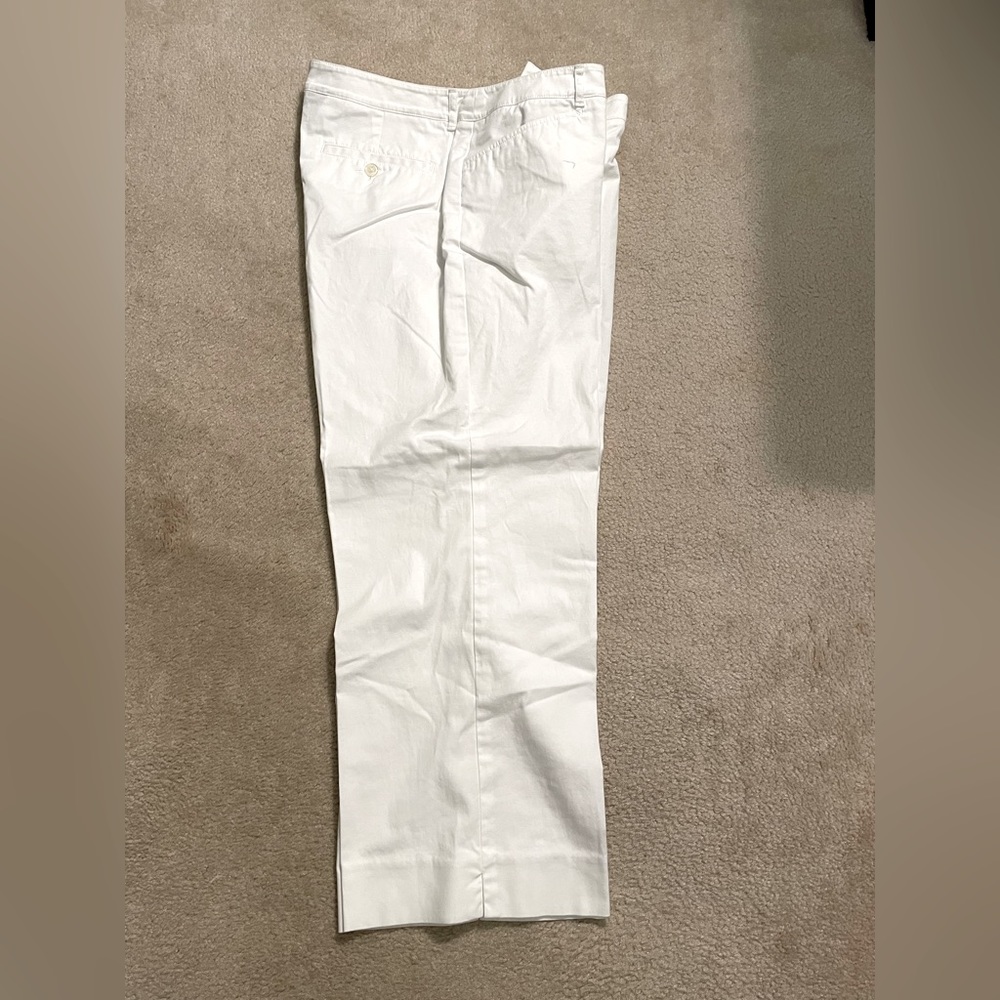 Jones of NY Signature white summer pants